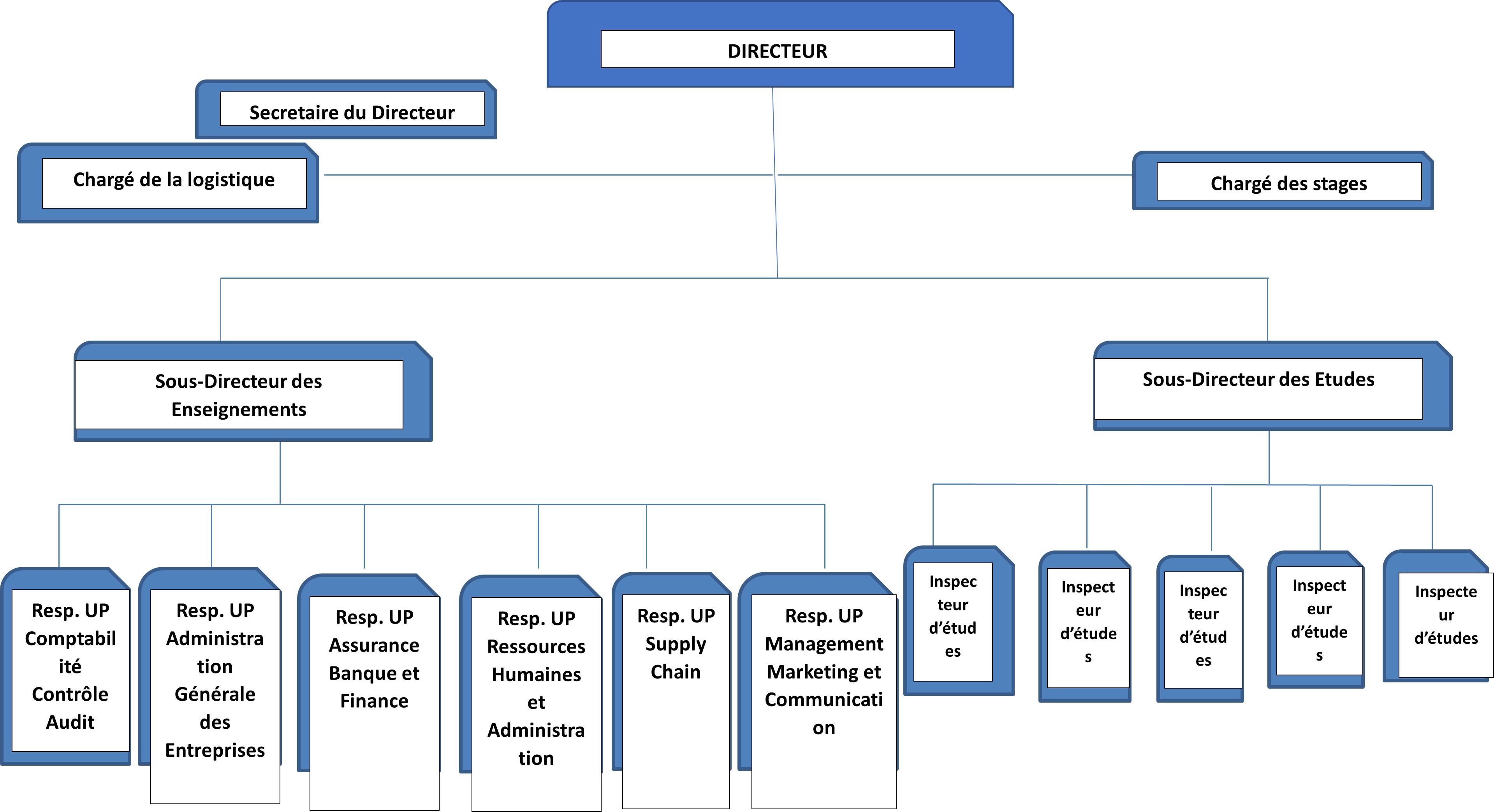 Organigramme ESCAE